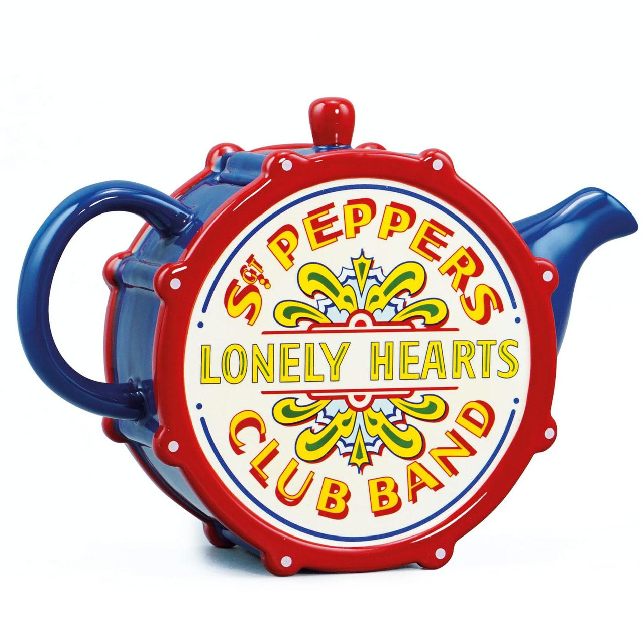 The Beatles 'Sgt. Pepper' Drum Shaped Tea Pot