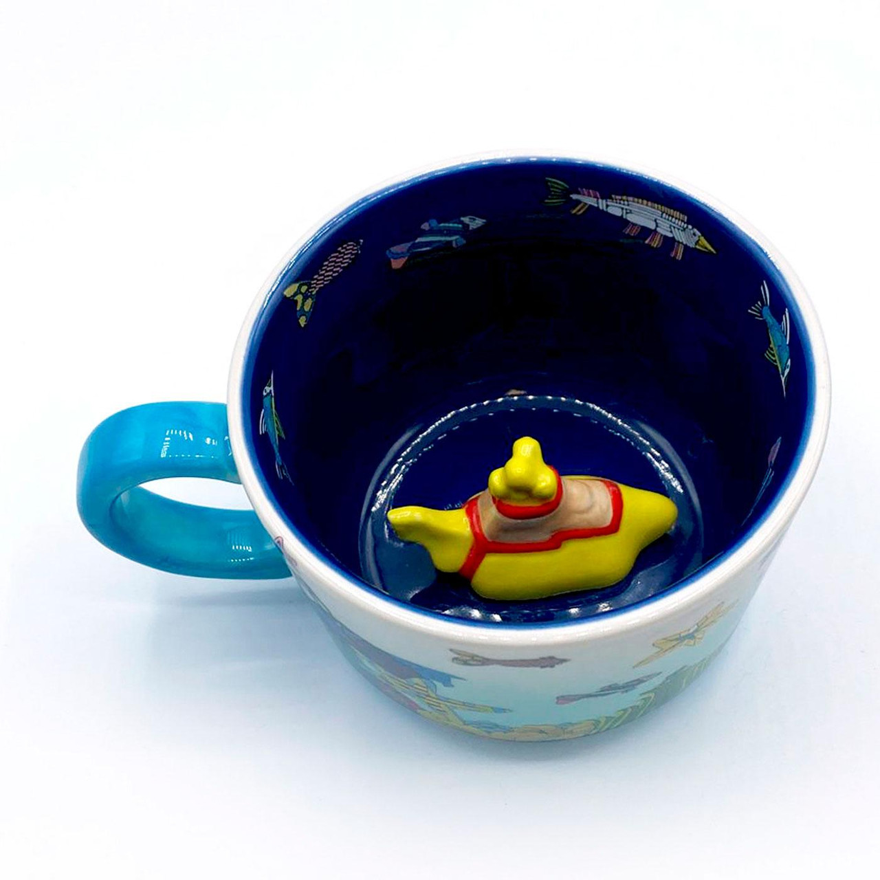 The Beatles - Tazza In Ceramica 315 Ml Con Design Yellow Submarine 'Sea Of Science', Licenza Ufficiale, Lavabile In Lavastoviglie E Microonde - 4