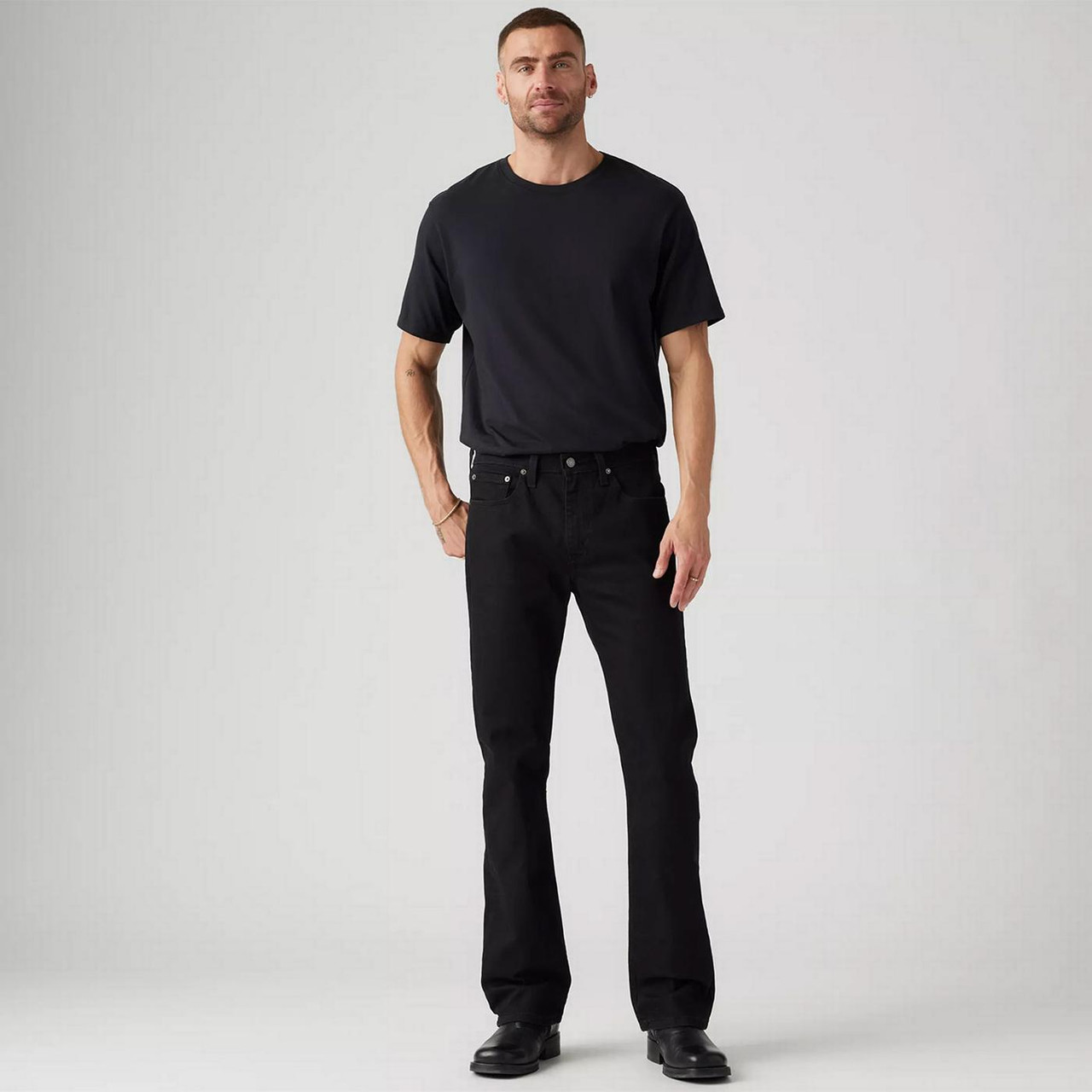 Levi's 527 Slim Boot Cut Jeans Native Cali Black