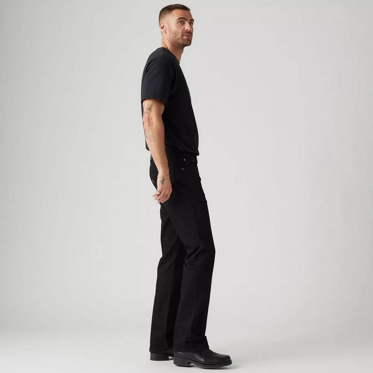 Levi's 527 Slim Boot Cut Jeans Native Cali Black