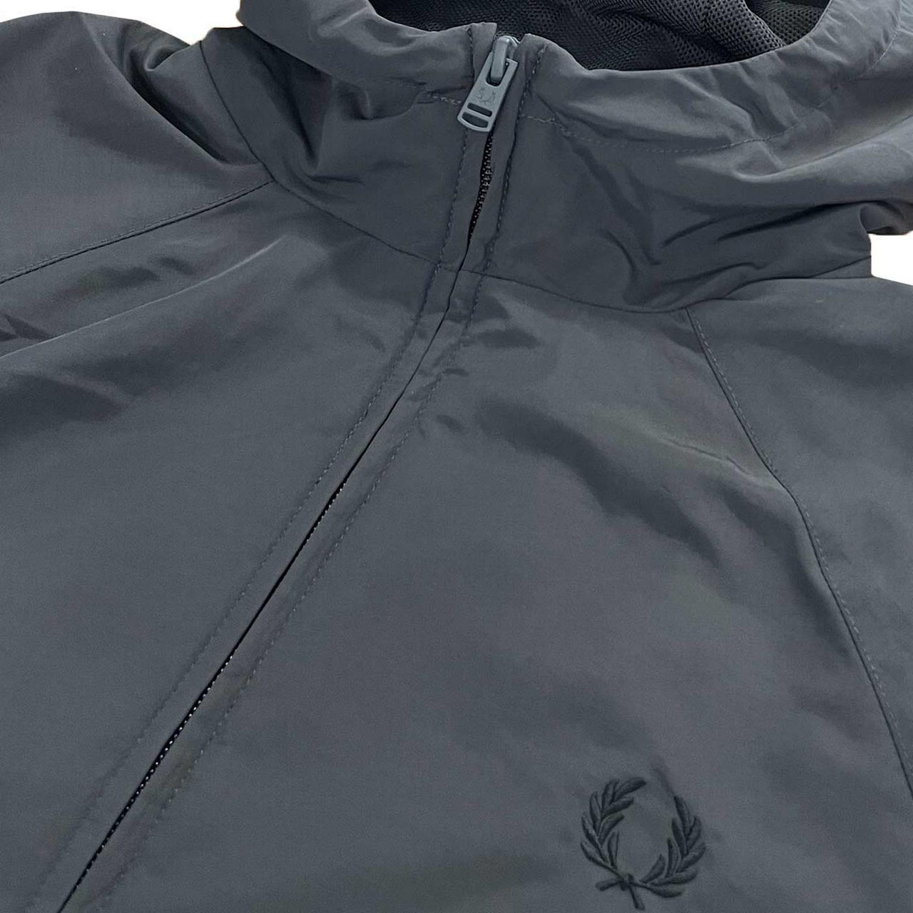 Fred Perry Men's Hooded Shell Jacket in Anchor Grey