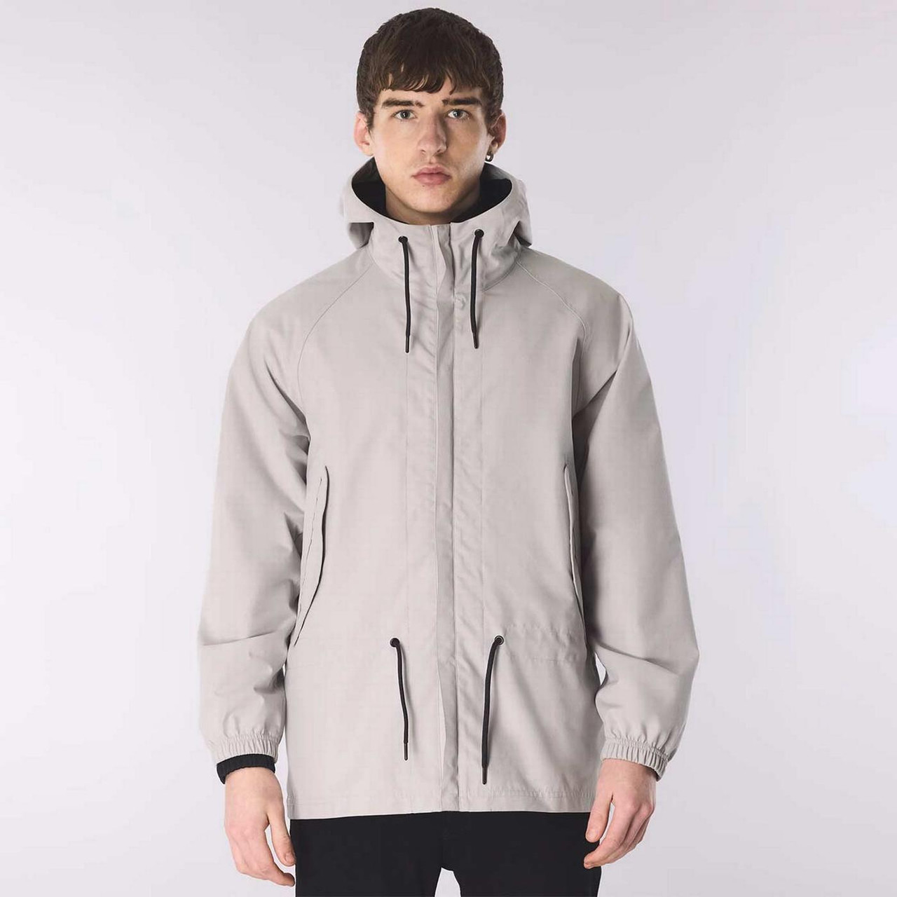 Pretty Green  マウンテンパーカー グレー ペイズリー Pretty Green Resonance Water Reactive Jacket in Grey