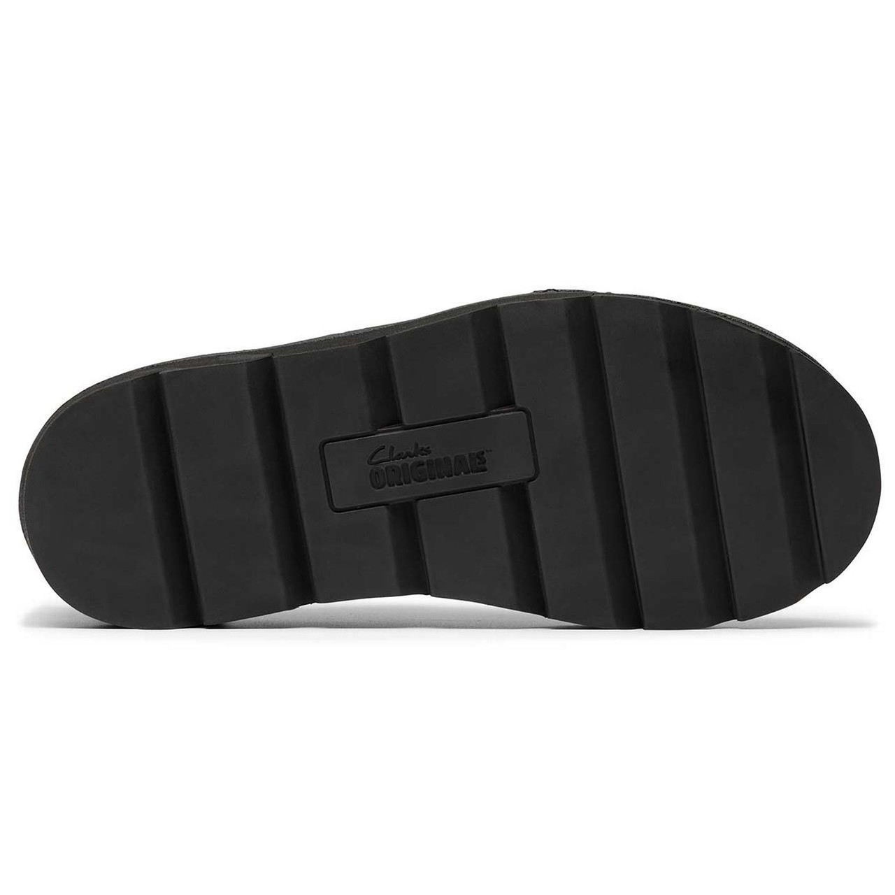 Clarks Originals Meare Walla Suede Moccasin Shoes in Black