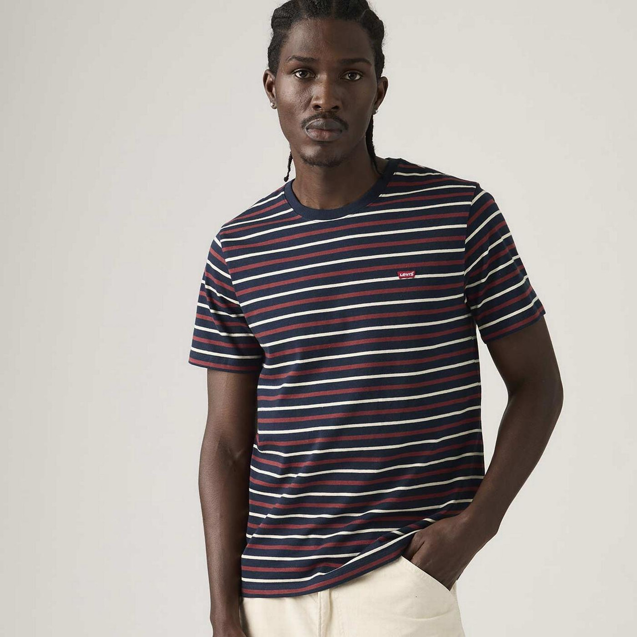 LEVI'S Original Housemark Andor Retro Stripe Tee