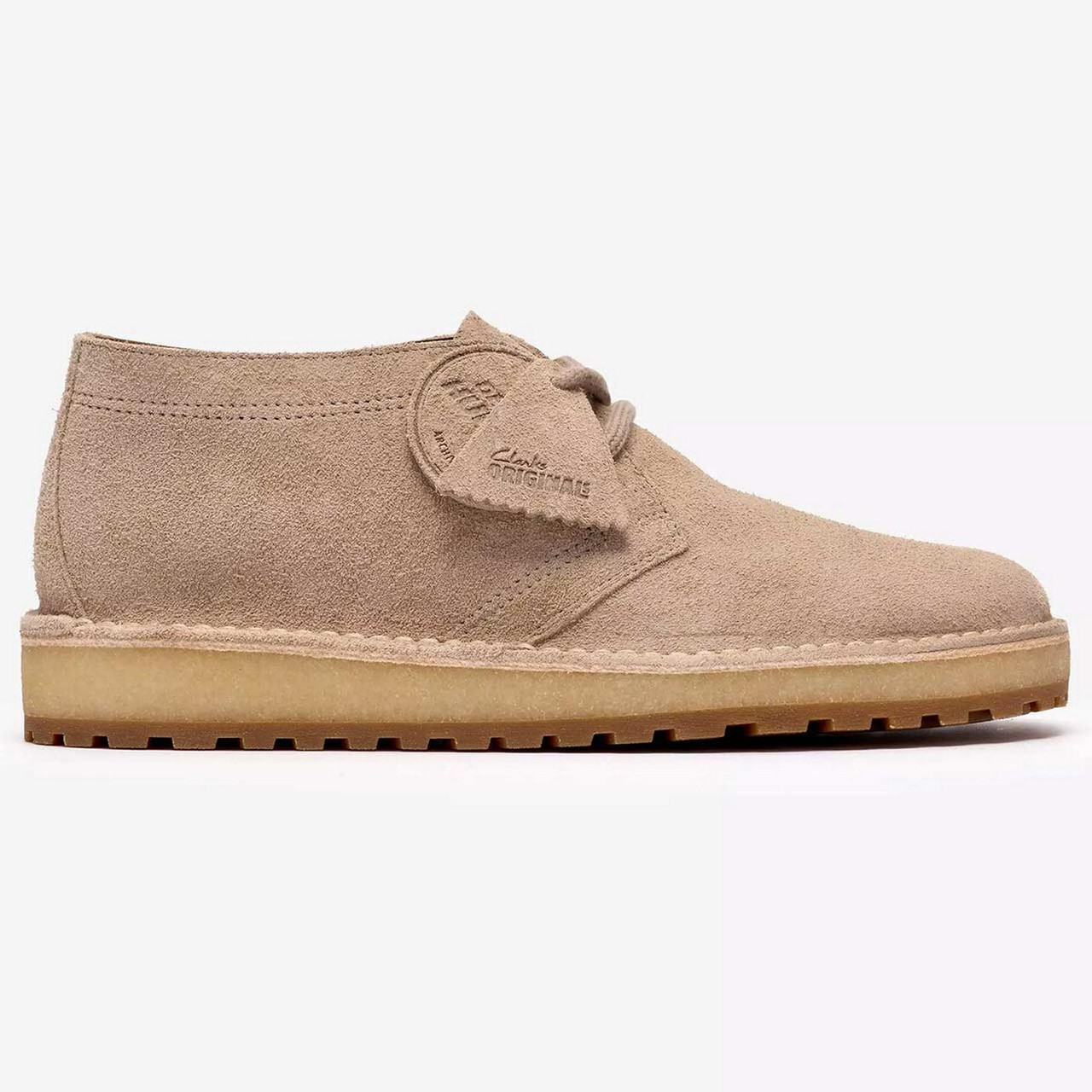 Clarks Suede Chukka Boots in Sand/Tan MENS Desert Boot Beeswax Desert Boots | Clarks US main image 4