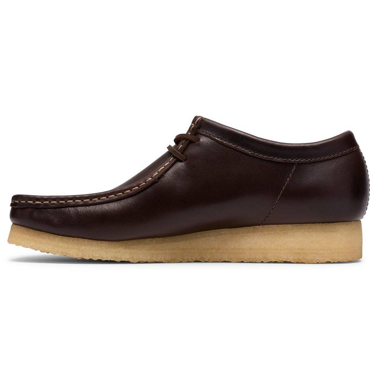 新品未使用品Clarks Originals Wallabeeブラウン 24㎝ Clarks Originals Wallabee Leather Moccasin Shoes in Dark Brown