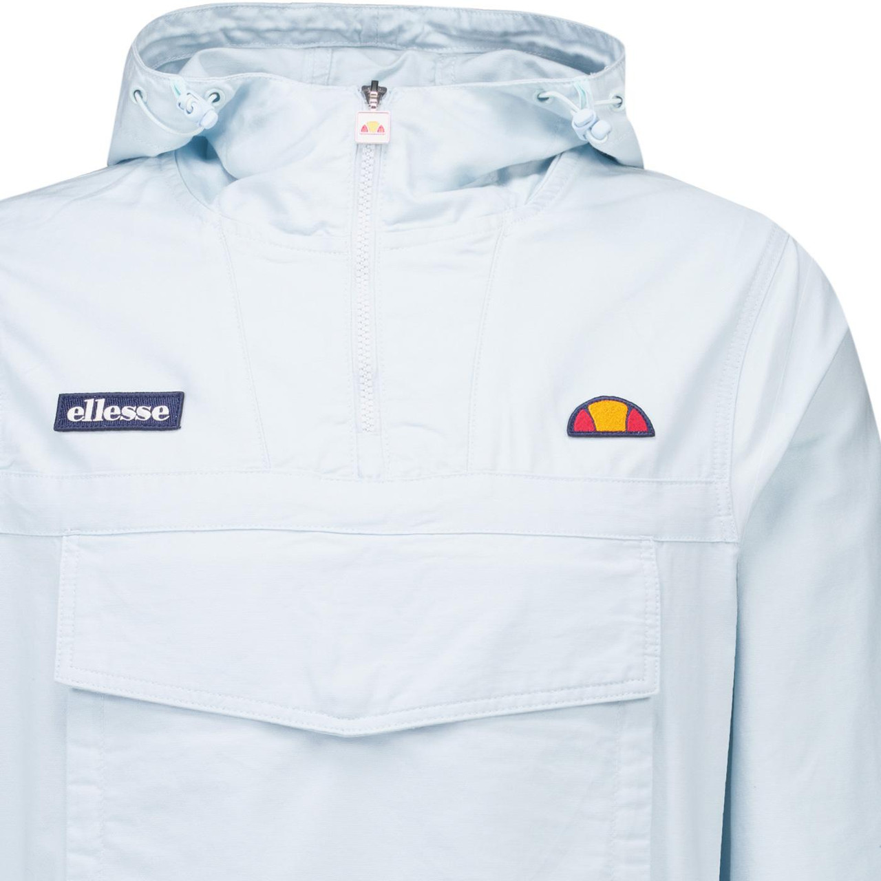 Ellesse Mont 3 Over-The-Head Jacket in Light Blue