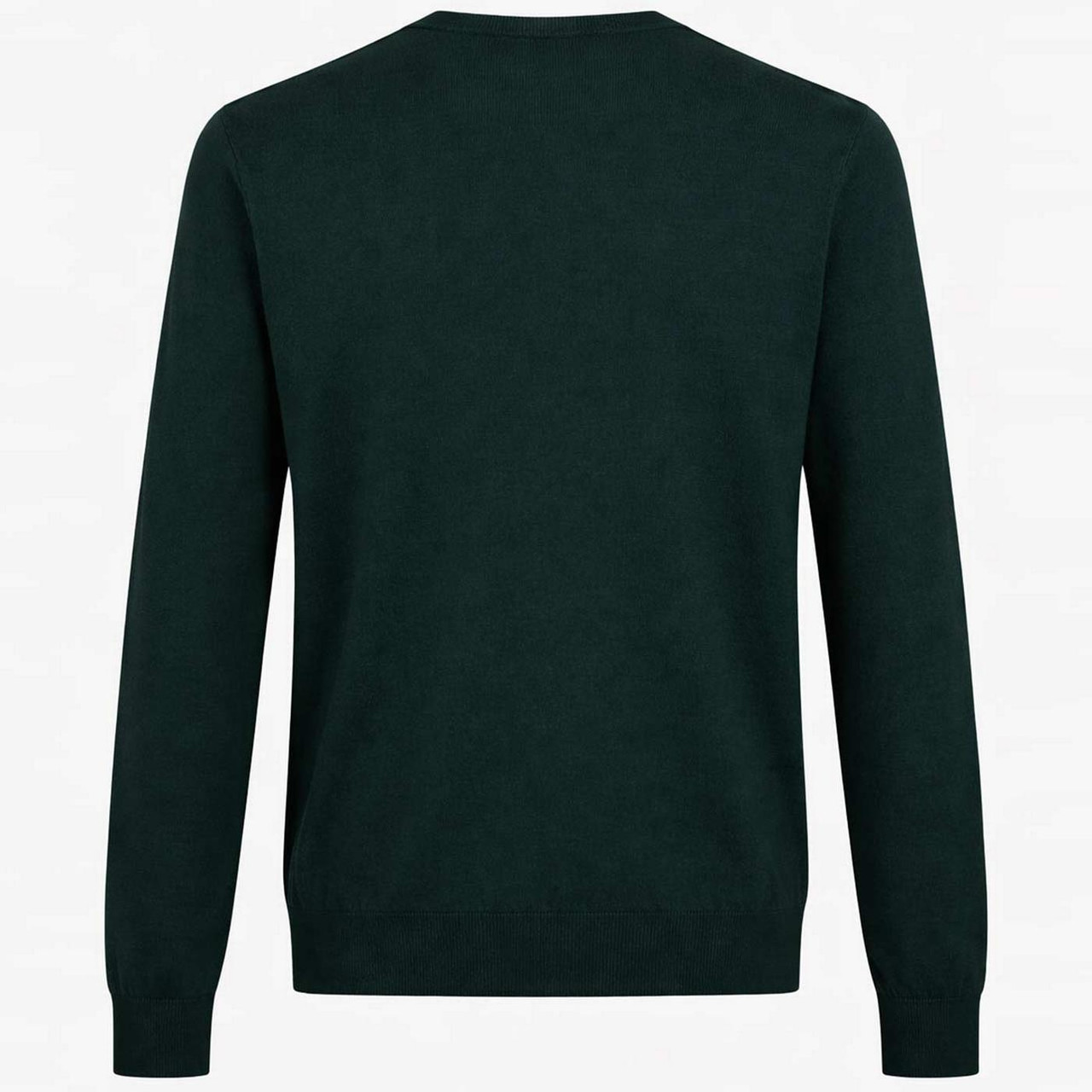 John Smedley Hatfield Made in England Pullover in Rainforest Dark