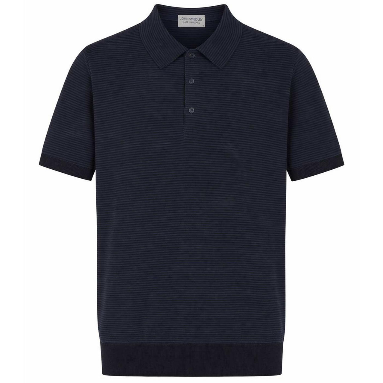 JOHN トップス SMEDLEY CareOfCarl.com at Navy Polo Island Sea Fit Slim Adrian Smedley John Polo Knit ARROWS UNITED for トップス