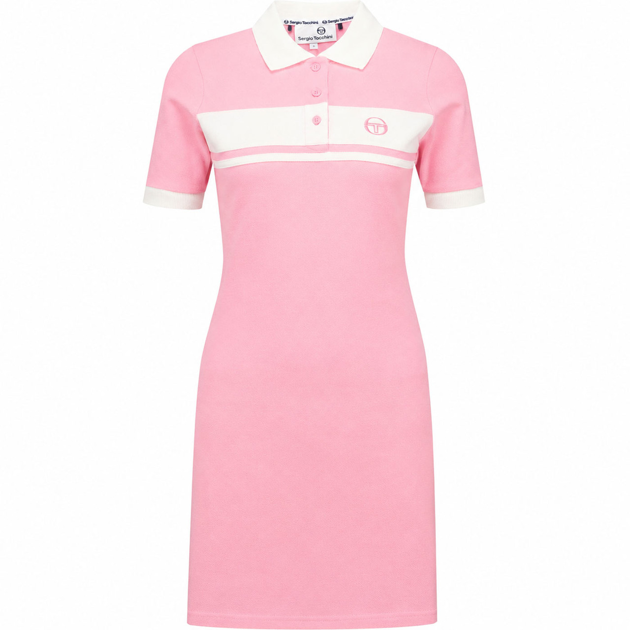 retro polo dress Chaser Carlo Mini Dress