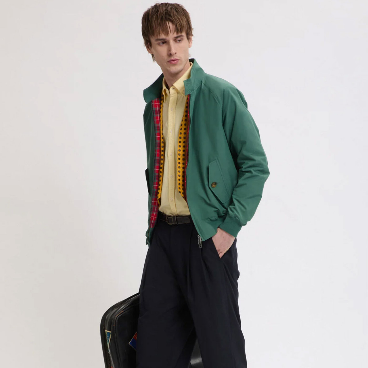 Baracuta G9 Made in England Harrington in Bench Blue