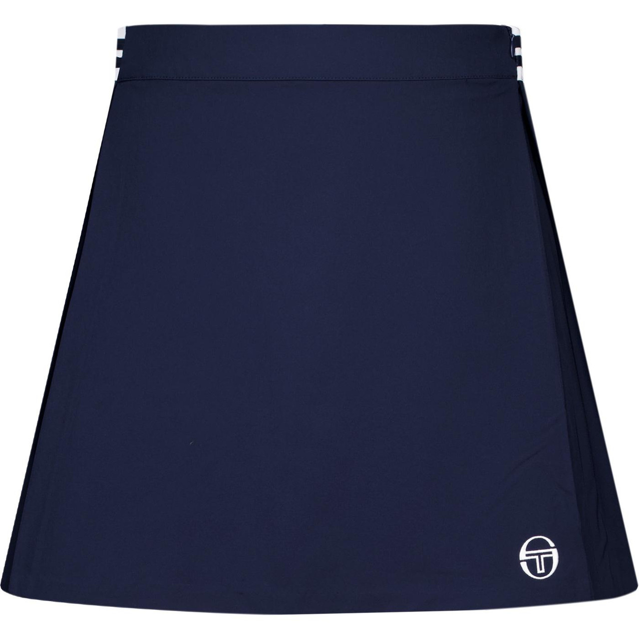 Sergio Tacchini Mia Pleated Mod Tennis Skirt in Maritime Blue
