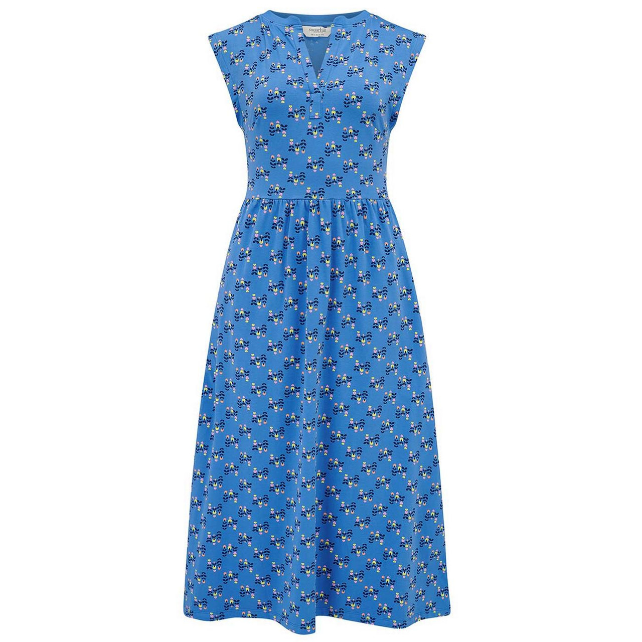aubrianna midi dress AUBRIANNA MIDI DRESS, MULTI DANCING IN THE MOONLIGHT