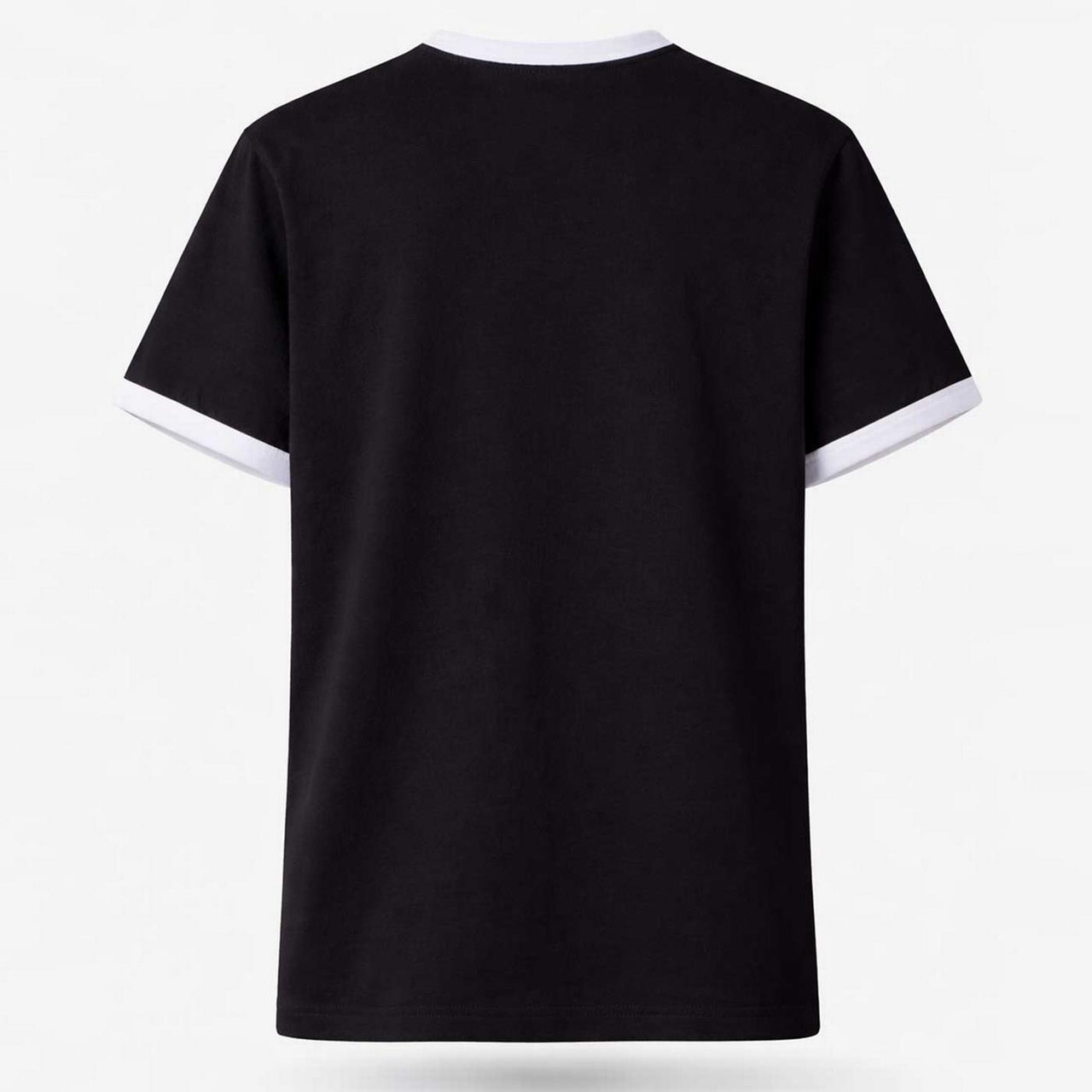 Pretty Green Melrose Retro Mod Ringer T-Shirt in Black