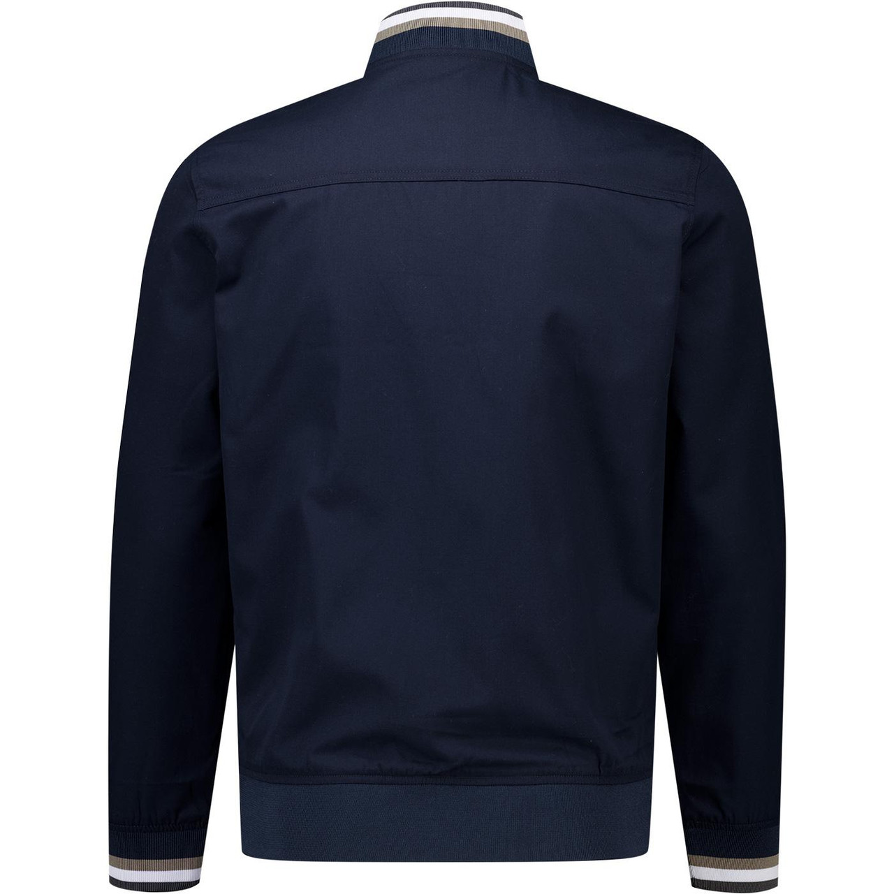 Lambretta Triple Tipped Retro Mod Monkey Jacket in Dark Navy
