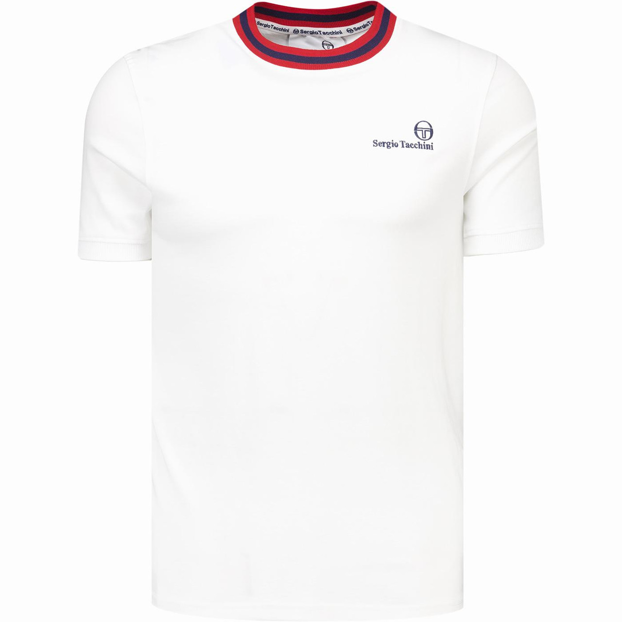 Sergio Tacchini Rainer FC Archivio 80s Football T-shirt in White