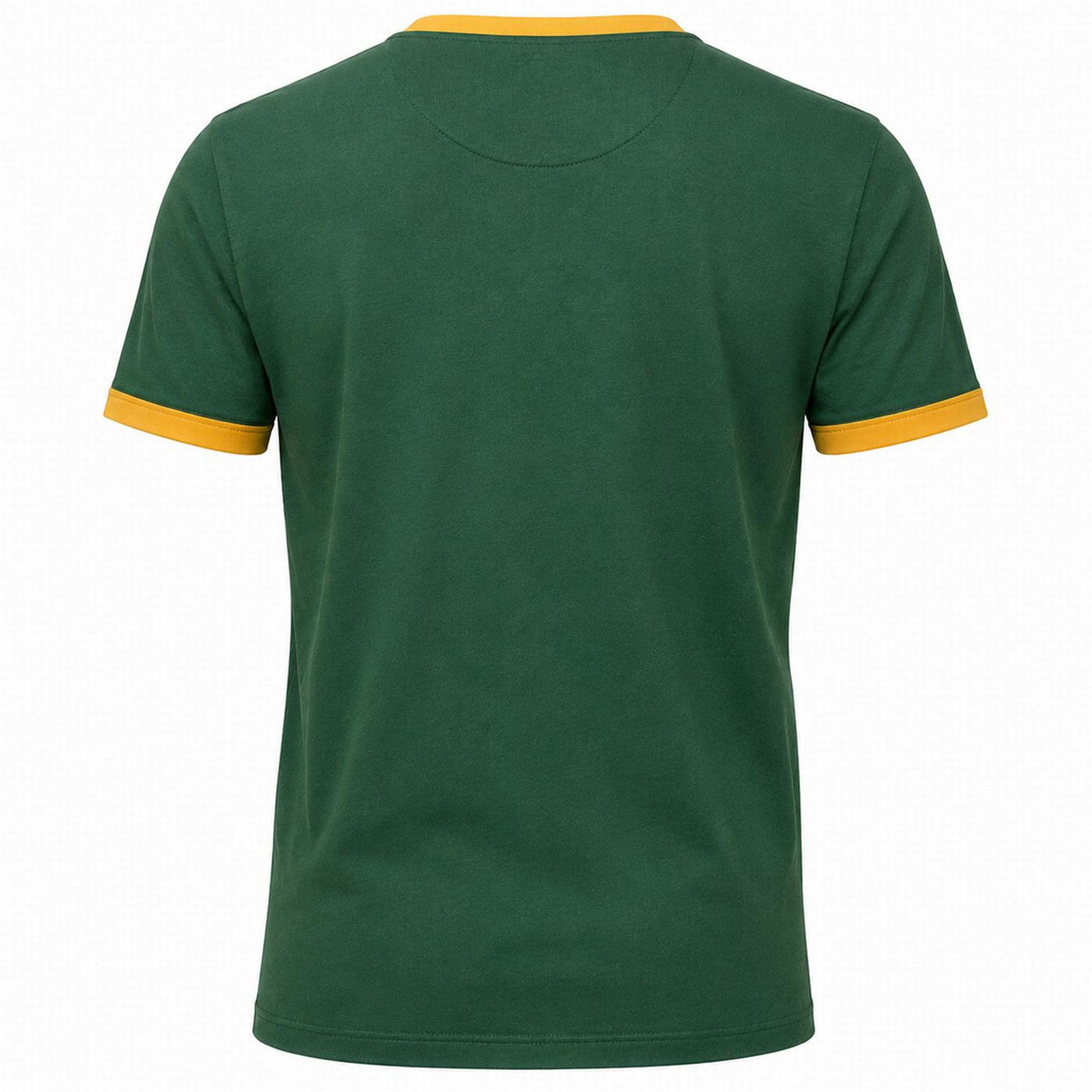 Trojan Records Retro 70s Logo Ringer T-Shirt in Green