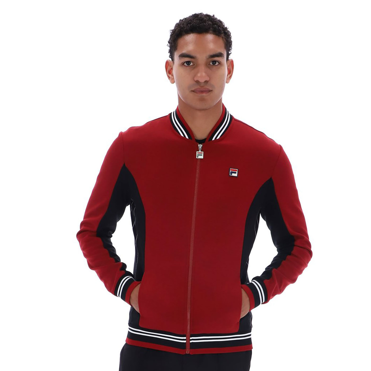 Fila Vintage Settanta Bjorn Borg Track Jacket in Sun Dried Tomato