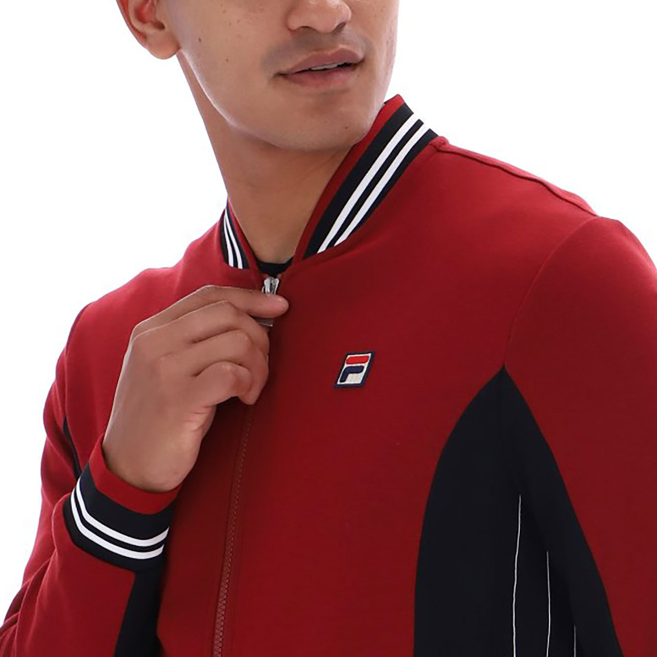 Fila Vintage Settanta Bjorn Borg Track Jacket in Sun Dried Tomato