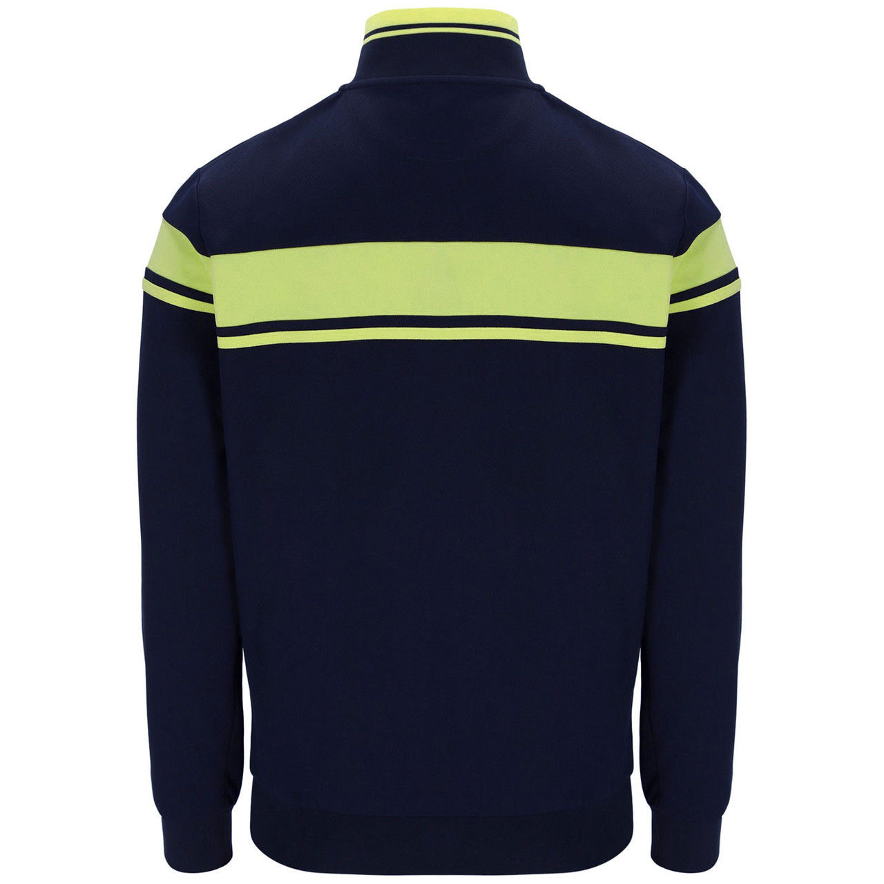 Sergio Tacchini Damarindo Retro 80s Track Jacket in Maritime Blue