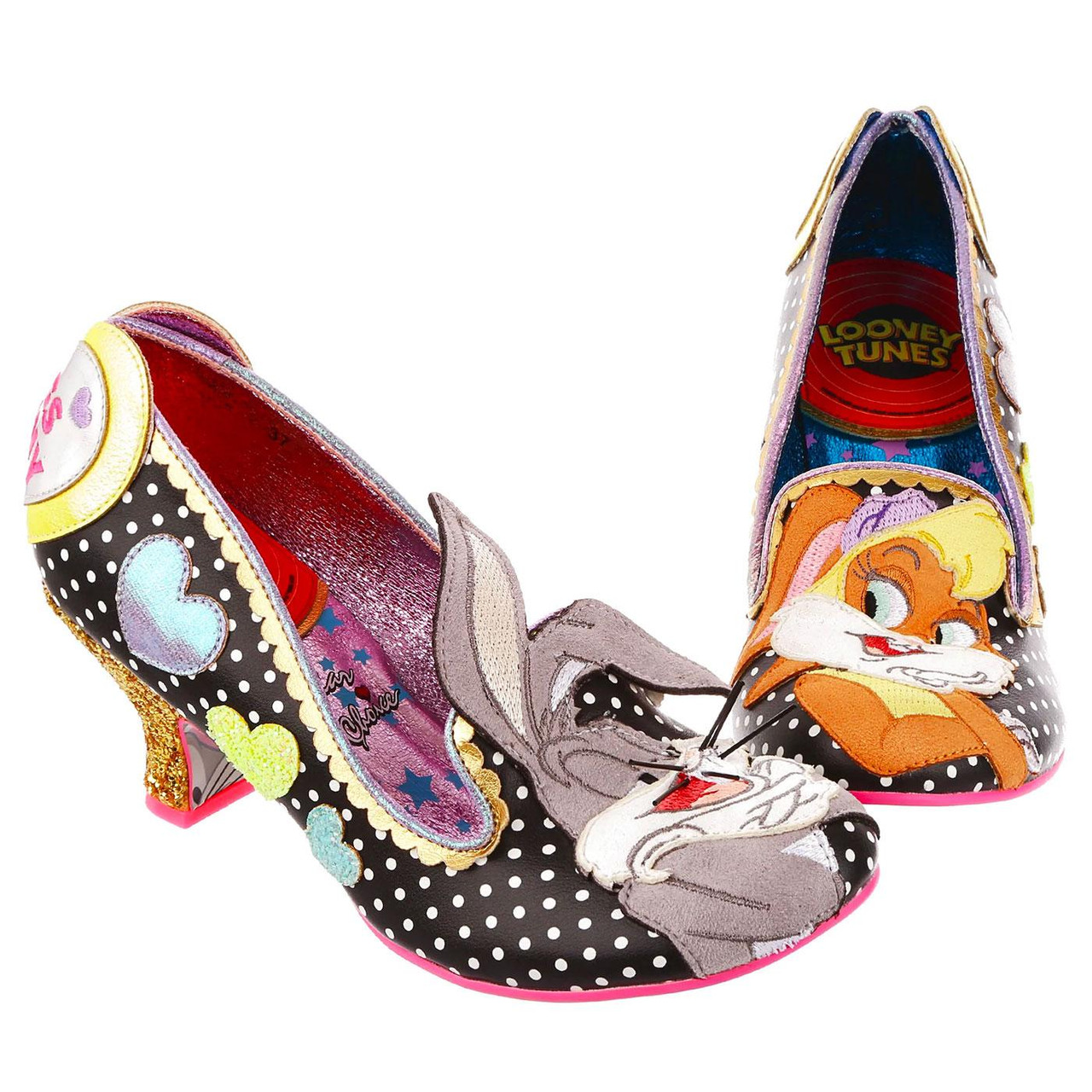 IRREGULAR CHOICE X LOONEY TUNES Bunny Love Heels