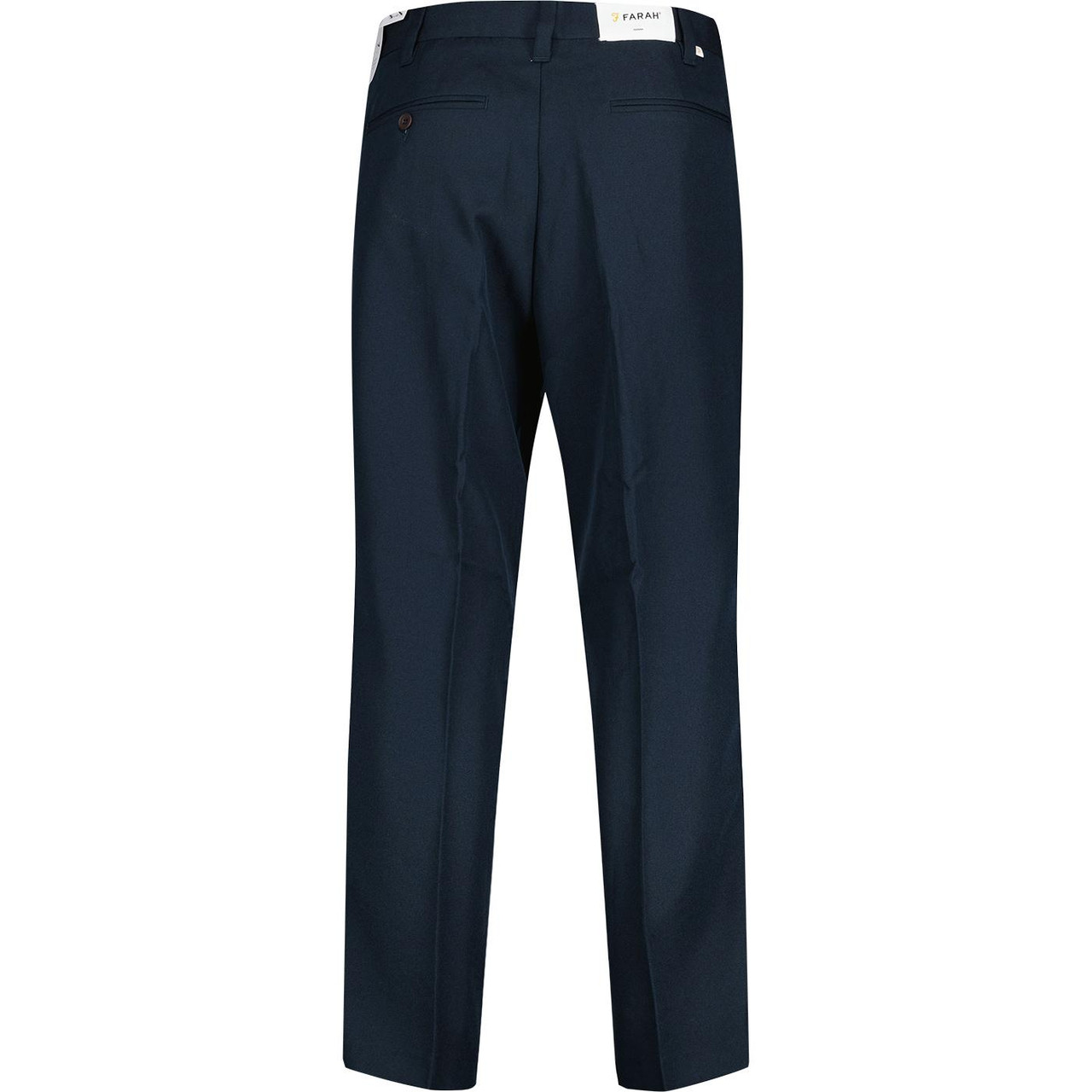 Ladbroke Farah Vintage Hopsack Trousers True Navy