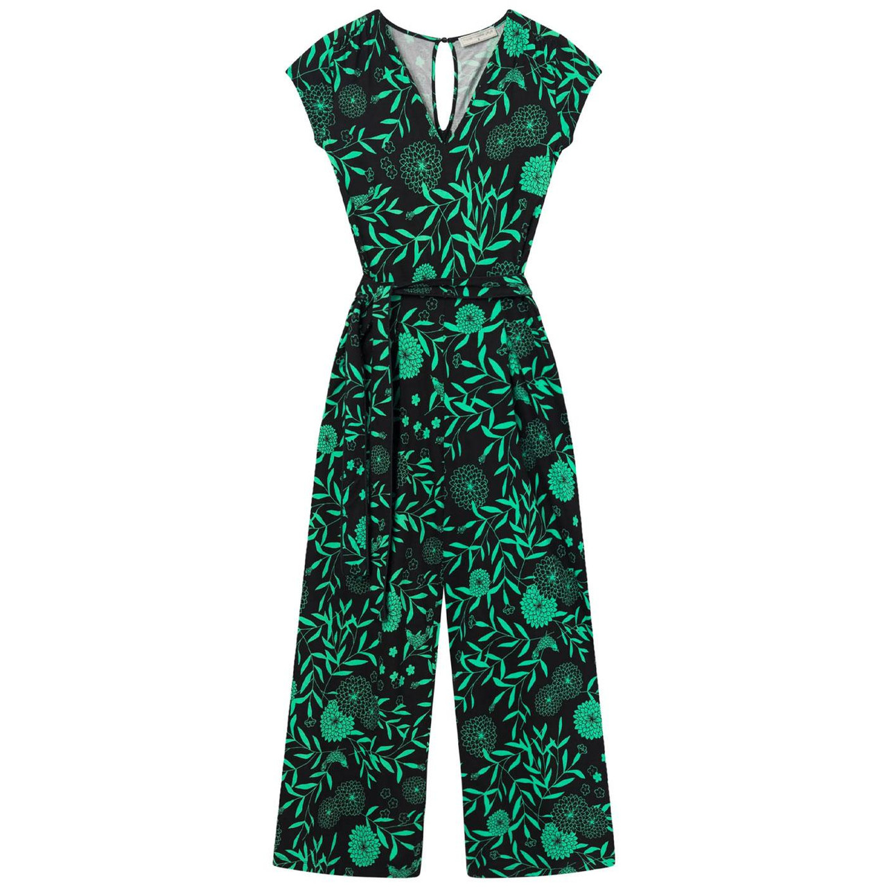 Great Day MADEMOISELLE YEYE 70s Floral Jumpsuit