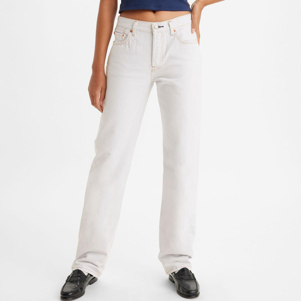 Levi's® 501® Retro 90's Women's White Denim Jeans