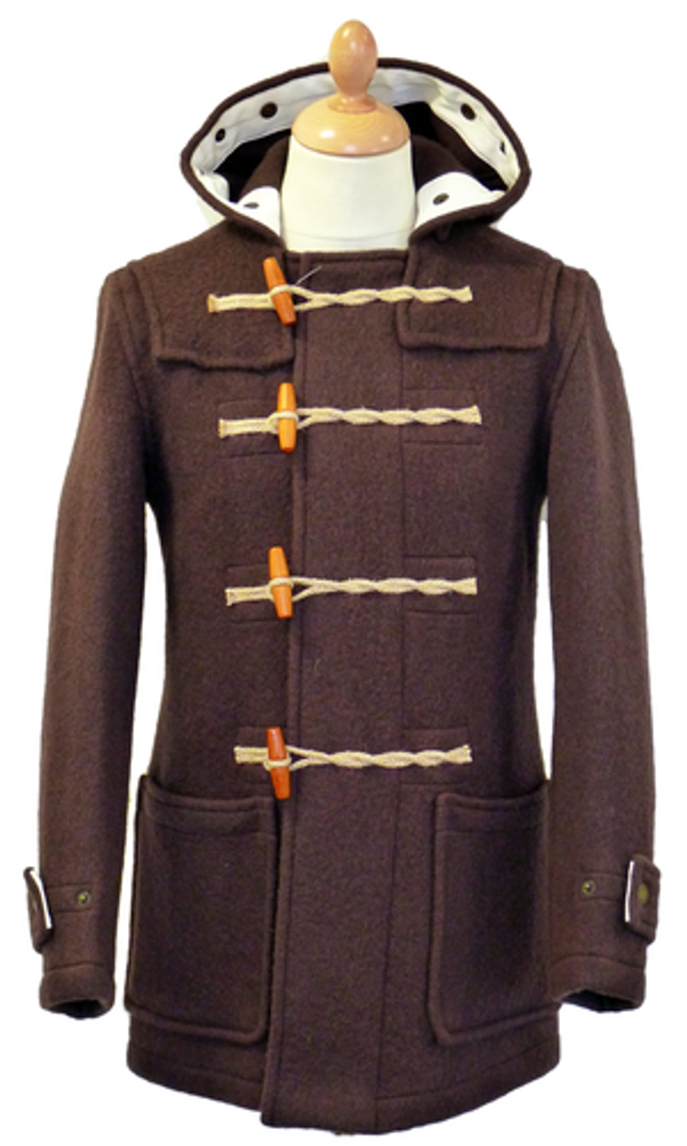 Monty GLOVERALL 3210 Mod Retro Mid Duffle Coat