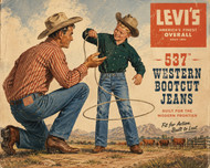 Meet the New Levi's® 537™ Western Bootcut