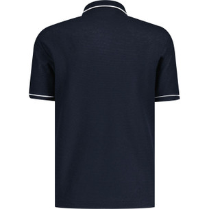 Original Penguin Archive Skipper Collar 50s Polo in Birch
