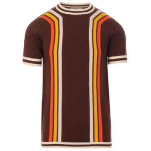 Retrorocket MADCAP ENGLAND 60s Mod L/S Stripe Tee