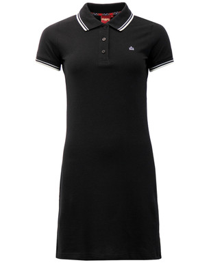 fred perry polo shirt dress Fred Perry Mod Twin Tipped Ribbed Polo Midi Dress