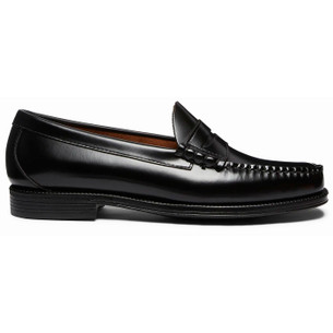 Bass Weejuns Easy Lincoln Chain Loafers in Black