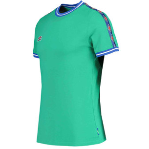 Umbro Men's Retro Sports Taped Ringer T-shirt (BM)