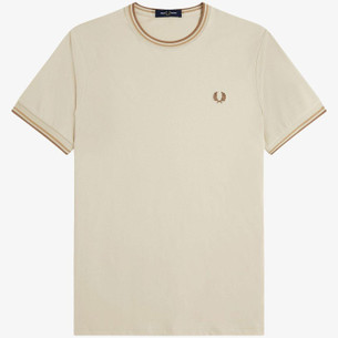 FRED PERRY M3600 Mod Twin Tipped Polo Shirt O/WS