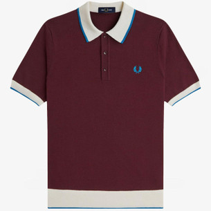 トップス FRED PERRY ORIGINAL TWIN TIPPED POLO Fred Perry Twin Tipped Polo Shirt - Black & Gold - M12-157