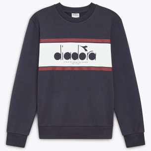 Sweat Pull Homme Diadora Bleu - Taille 2XL - Polyester Avec Logo