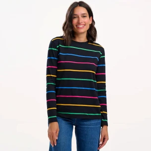 Sugarhill Brighton Maggie Retro Candy Stripe T-Shirt