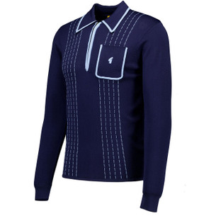 Isis JOHN SMEDLEY Classic Mod Knitted Polo Shirt N