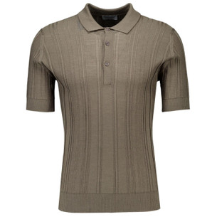 Hanwell John Smedley Tipped Raglan Polo Shirt EB