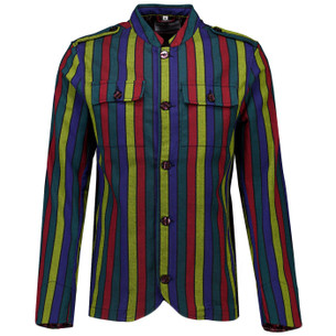 Hendrix Stripe MADCAP ENGLAND 60s Mod DB Blazer
