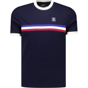 T-shirt Fred Perry Homme – Rose – Taille S – Coton – État Correct