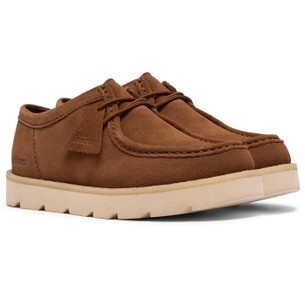 Clarks Originals Meare Walla Mod Shoes in Beeswax Leather