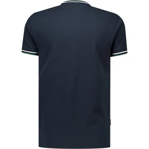 LAMBRETTA Retro Mod Twin Tipped Pique Polo BP/SB