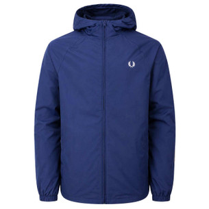 Fred Perry Mens Retro 70s Cable Sleeve Track Jacket in Navy