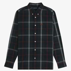 Fred Perry Combed Cotton Waffle Stitch Jumper LWG