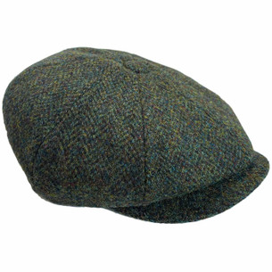 Failsworth Irish Linen Khaki Summer Flat Cap