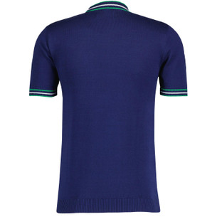 Empire MADCAP ENGLAND Retro Popcorn Knit Polo (SB)