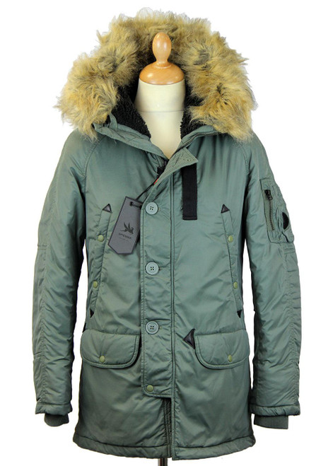SPIEWAK SNORKEL PARKA SAGE RETRO MOD PARKA COAT SPIEWAK SNORKEL PARKA SAGE RETRO MOD PARKA COAT